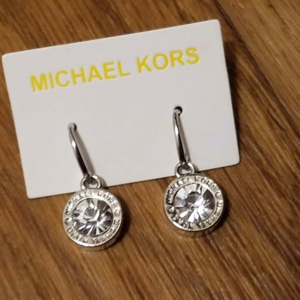 Michael Kors Diamond Drop Earrings